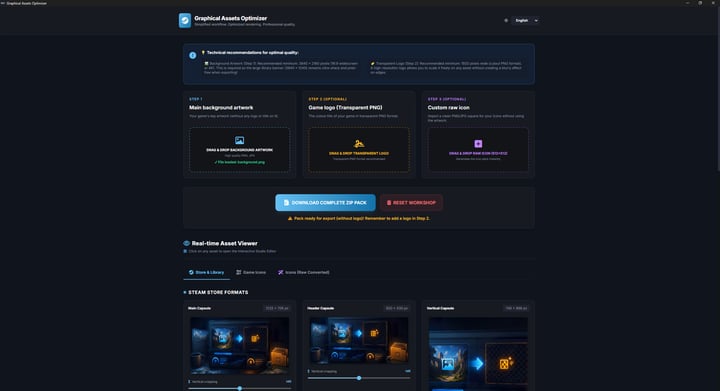 Graphical Assets Optimizer 游戏截图 4
