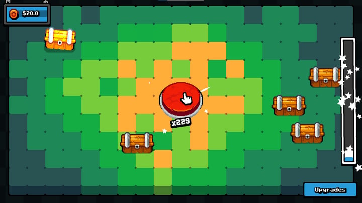 Click the Button Demo 游戏截图 1