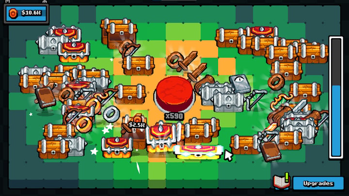 Click the Button Demo 游戏截图 2