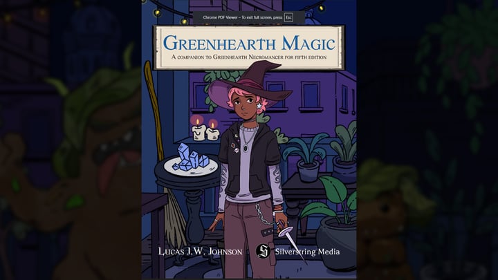 Greenhearth Magic: A companion to Greenhearth Necromancer for 5.5e 游戏截图 1