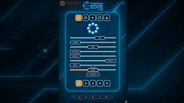 Crosshair EDGE Lite 游戏截图 2