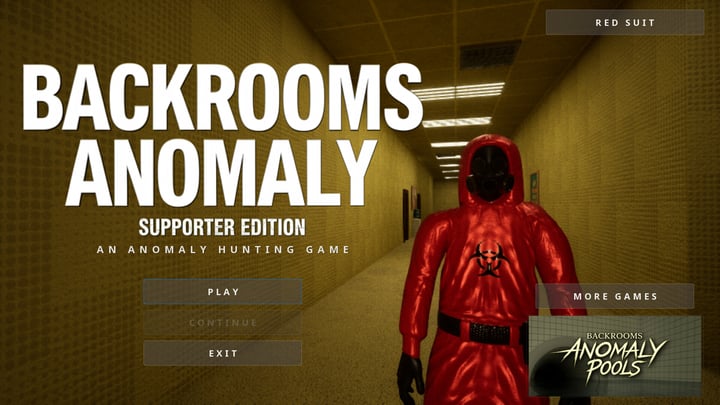Backrooms Anomaly - Supporter Pack 游戏截图 1