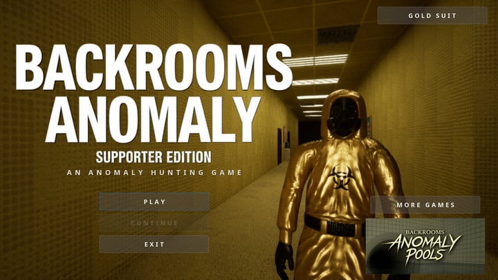 Backrooms Anomaly - Supporter Pack 游戏截图 2