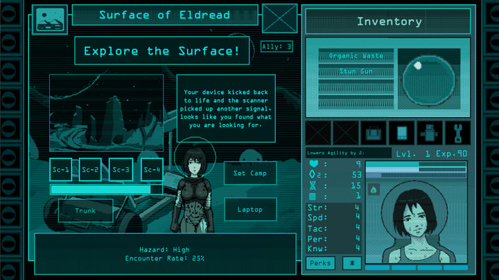 Eldread: Horrors of a Dark Moon Demo 游戏截图 4