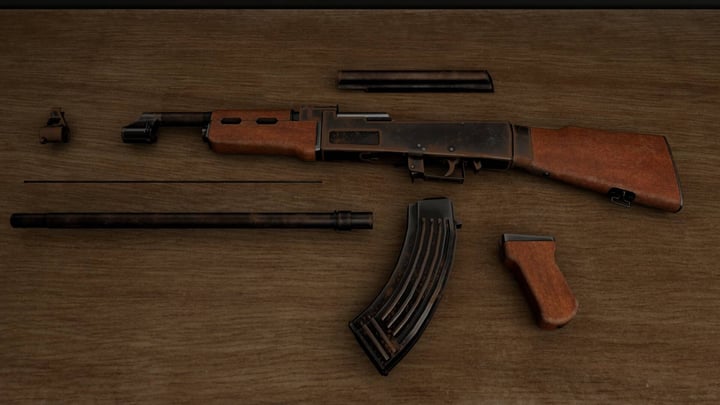 Gun Restoration Shop Simulator Demo 游戏截图 1