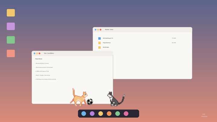 Sill Cats - Basic Toy Pack 游戏截图 2