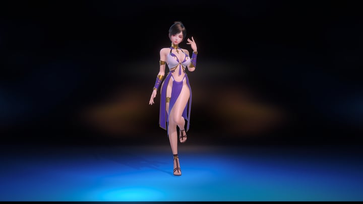 天使军团-Angel Legion-DLC 魅琉紗（紫） 游戏截图 4