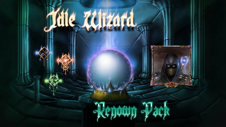 Idle Wizard - Renown Pack 游戏截图 1