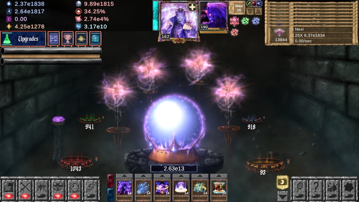 Idle Wizard - Renown Pack 游戏截图 2