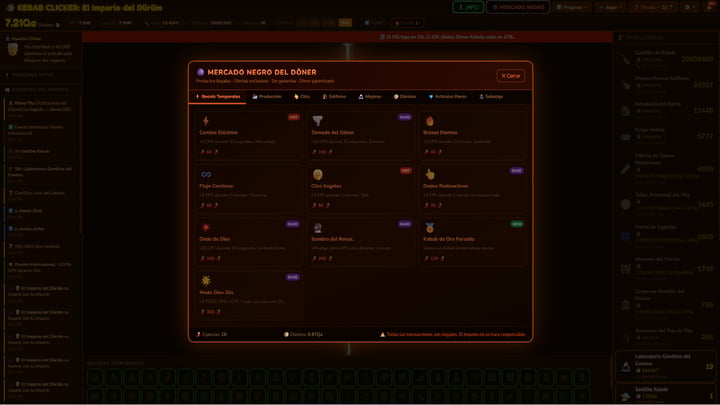 KEBAB CLICKER: El Imperio del Dürüm 游戏截图 3