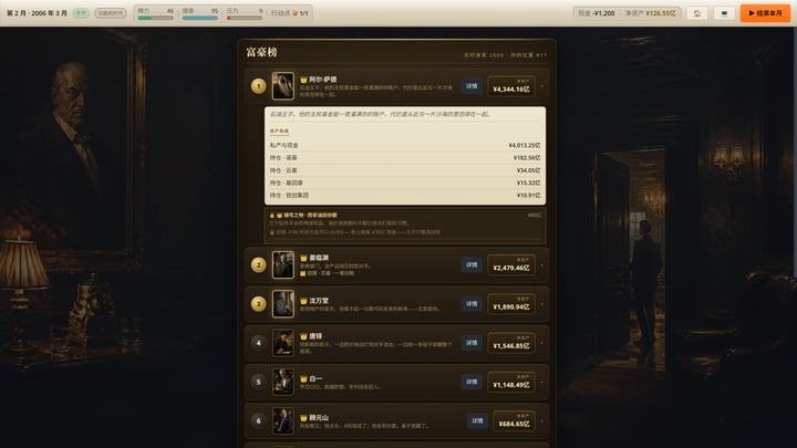 富豪榜：清算所 游戏截图 3