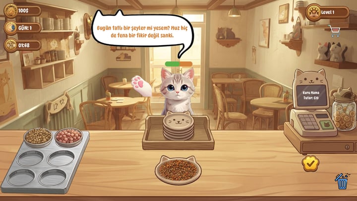 Cat Cafe 游戏截图 2