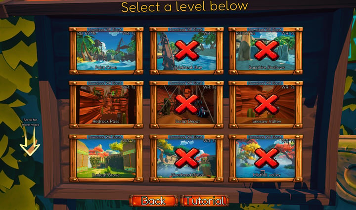 Stewart The Fox: Swing it! Demo 游戏截图 4