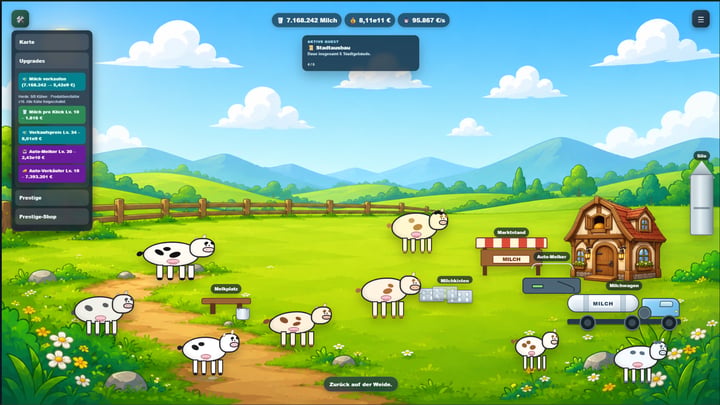 Milk Can Clicker 游戏截图 2