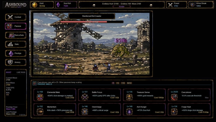 Ashbound Endless Hunt 游戏截图 3