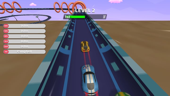 Hyperlane Rally 游戏截图 3
