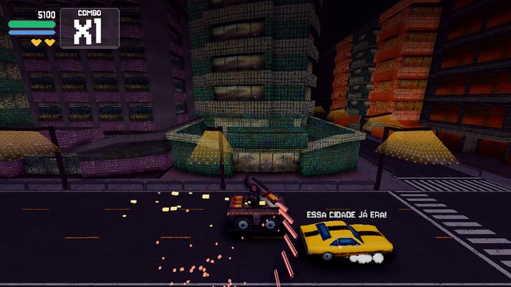 Cyber Driver: Escape From Generic City Demo 游戏截图 1