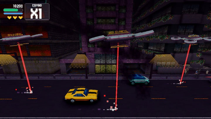 Cyber Driver: Escape From Generic City Demo 游戏截图 2