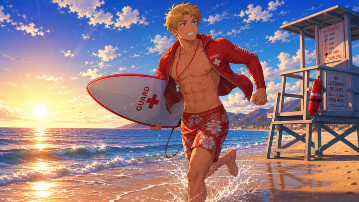 Bikini Heaven - Puzzle Pack - Lifeguard Bay 游戏截图 2